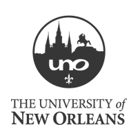 The University of New Orleans (UNO) logo