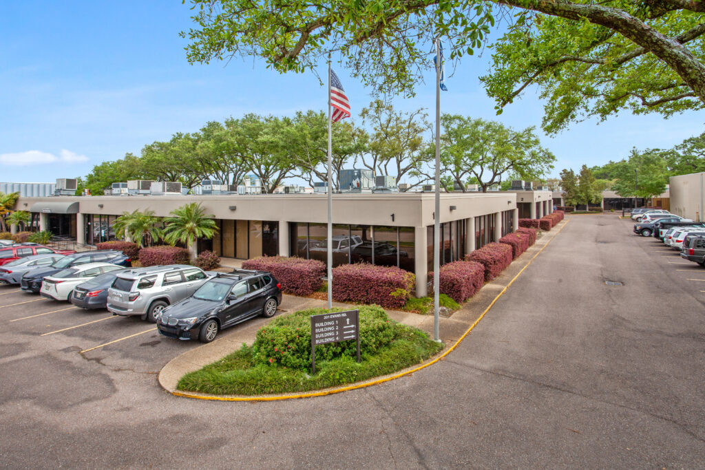 The Elmwood Oaks office park in New Orleans, LA