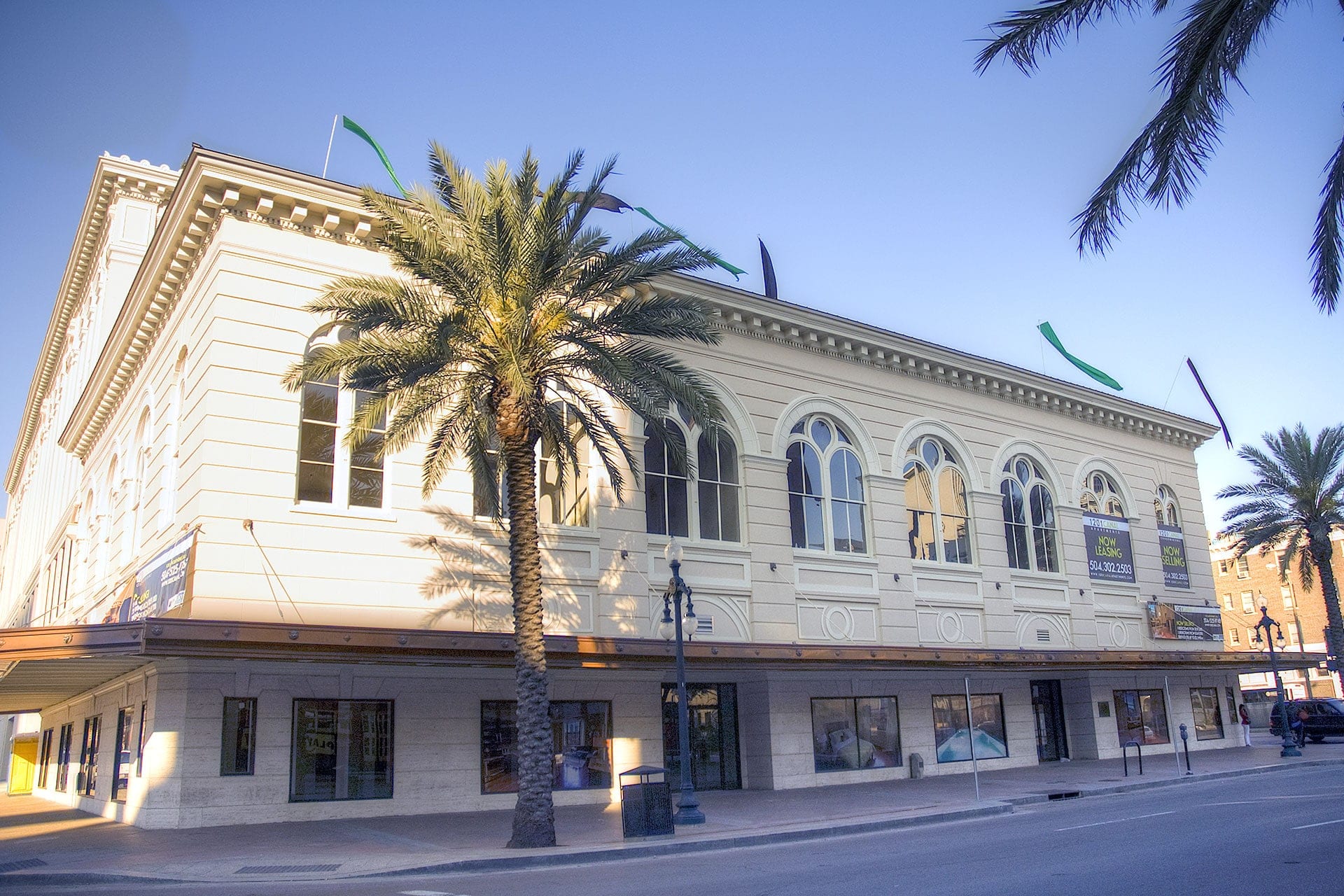 The exterior of the building at 1201 Canal St. in New Orleans.
